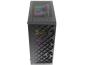 Preview: AZZA Spectra Black - Midi Tower - LED Beleuchtung - getönte Glasscheibe