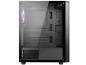 Preview: AZZA Spectra Black - Midi Tower - LED Beleuchtung - getönte Glasscheibe