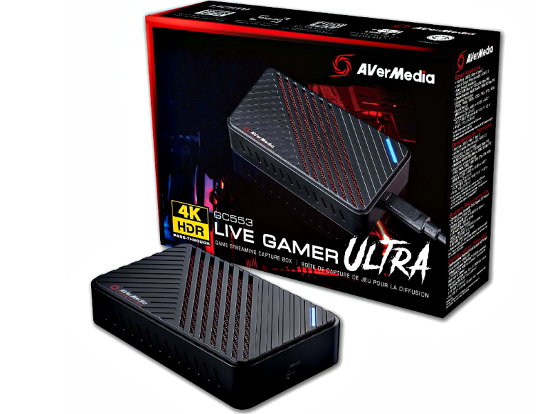 AVerMedia Live Gamer ULTRA (GC553) - 4Kp60 High Dynamic Range Durchlauf - 1080p - Capture Card