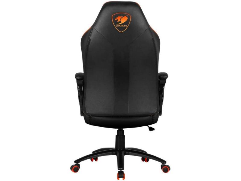 COUGAR Fusion Gaming Chair - Kunstleder - Farbe: Schwarz/Orange