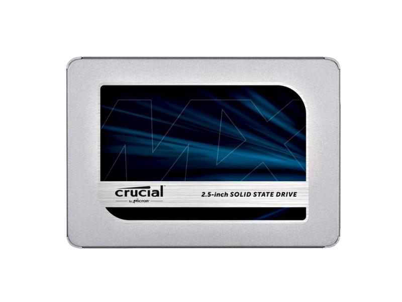 Crucial MX500 2,5" Zoll SSD | 1000GB | 560 MBps (Lesen)/ 510 MBps (Schreiben) | 3D Nand TLC