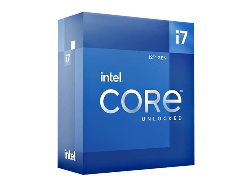 Intel Core i7 12700K (12th. Gen.) - Zwölfkern CPU - LGA1700 - Boxed (WoF - ohne Kühler)