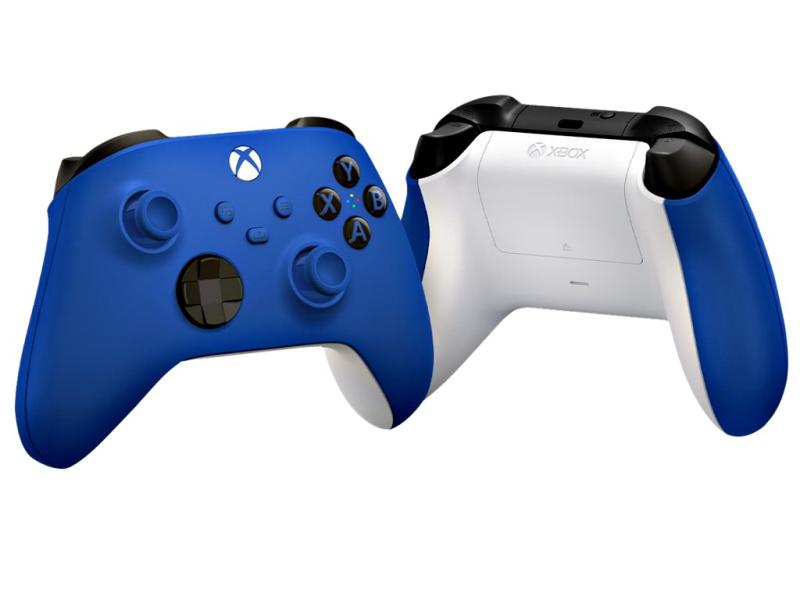 Microsoft XBOX Wireless Controller - für Xbox ONE, Series S/X, Windows 10, Android, Apple iOS - Bluetooth Shock Blue