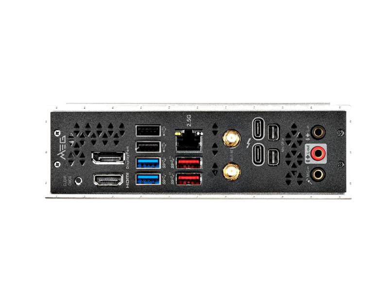 MSI MEG Z590I UNIFY - ITX Mainboard - LGA 1200 - USB3.2 - USB C - WI-Fi - 2.5 Gigabit LAN - Bluetooth - 7.1 HD Audio