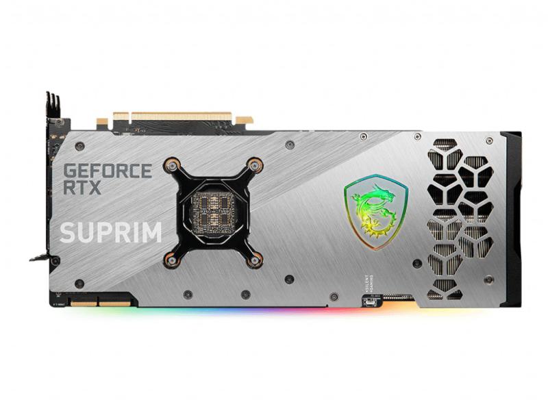 MSI GeForce RTX 3090 Ti SUPRIM X 24G - 24GB GDDR6X - PCIe 4.0 - Mystic RGB - Tri Frozr 2S - OC