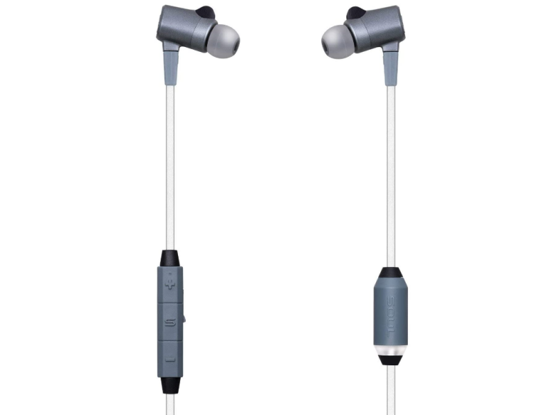 Soul Electronics Run Free Pro Bio - Wireless In-Ear Kopfhörer - Bluetooth - IPX 5 - Schweißresistent - Mikrofon
