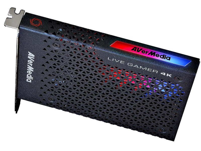 AVerMedia Live Gamer 4K (GC573) | 4Kp60 High Dynamic Range  (HDR) | 1080p240 | intern | PCIe | Profi Capture Card für Konsolen & PC Streaming