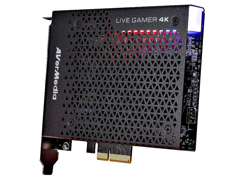 AVerMedia Live Gamer 4K (GC573) | 4Kp60 High Dynamic Range (HDR) | 1080p240 | intern | PCIe | Profi Capture Card für Konsolen & PC Streaming AVerMedia Live Gamer 4K (GC573) | 4Kp60 High Dynamic Range (HDR) | 1080p240 | intern | PCIe | Profi Capture Card für Konsolen & PC Streaming