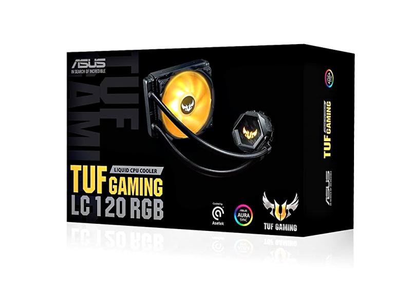 ASUS TUF Gaming LC 120 RGB - AiO Wasserkühlung - AURA Sync - AMD/Intel ASUS TUF Gaming LC 120 RGB - AiO Wasserkühlung - AURA Sync - AMD/Intel