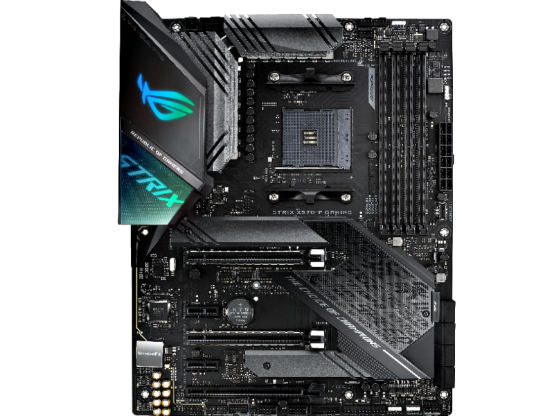 ASUS ROG Strix X570-F Gaming Mainboard | Socket AM4 | AURA Sync RGB | Gigabit-LAN | 7.1 HD Audio ASUS ROG Strix X570-F Gaming Mainboard | Socket AM4 | AURA Sync RGB | Gigabit-LAN | 7.1 HD Audio