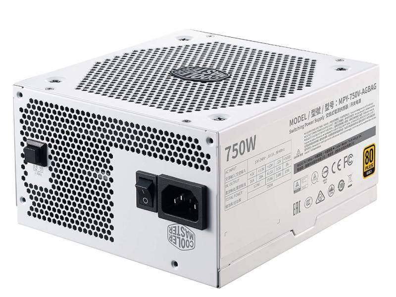 CoolerMaster V750W Gold V2 - ATX Netzteil - 80PLUS Gold - voll modular - Weiß