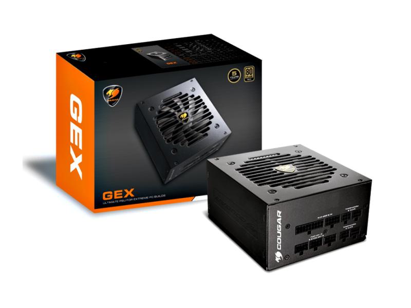 Cougar GEX 650W ATX PC Netzteil - 80PLUS Gold - voll modular Cougar GEX 650W ATX PC Netzteil - 80PLUS Gold - voll modular