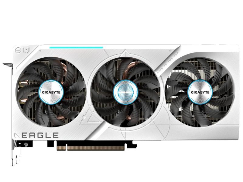 GIGABYTE Geforce RTX 4070 SUPER Eagle OC 12G - ICE Edition - WindForce - RGB Fusion - 12GB GDDR6X - Weiß