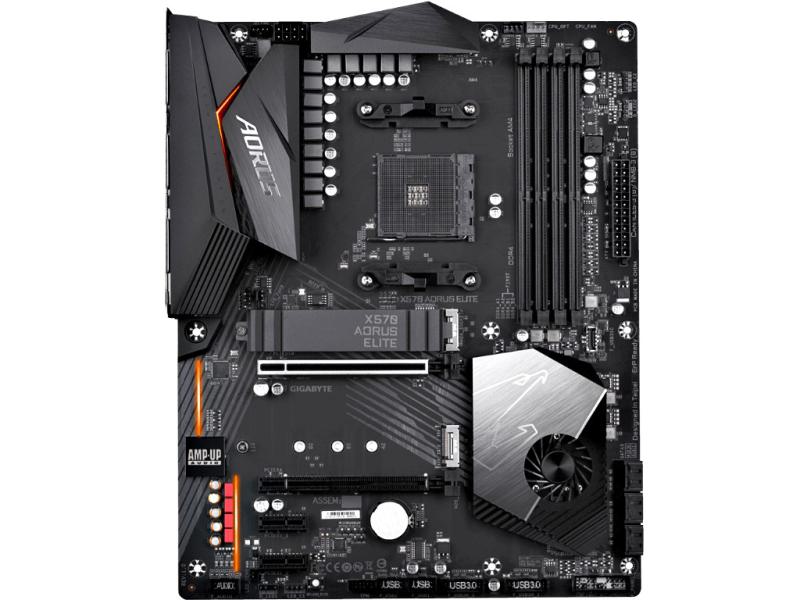 Gigabyte AORUS X570 AORUS ELITE Mainboard - AM4 - RGB Sync - G-LAN - 7.1 HD Audio Gigabyte AORUS X570 AORUS ELITE Mainboard - AM4 - RGB Sync - G-LAN - 7.1 HD Audio