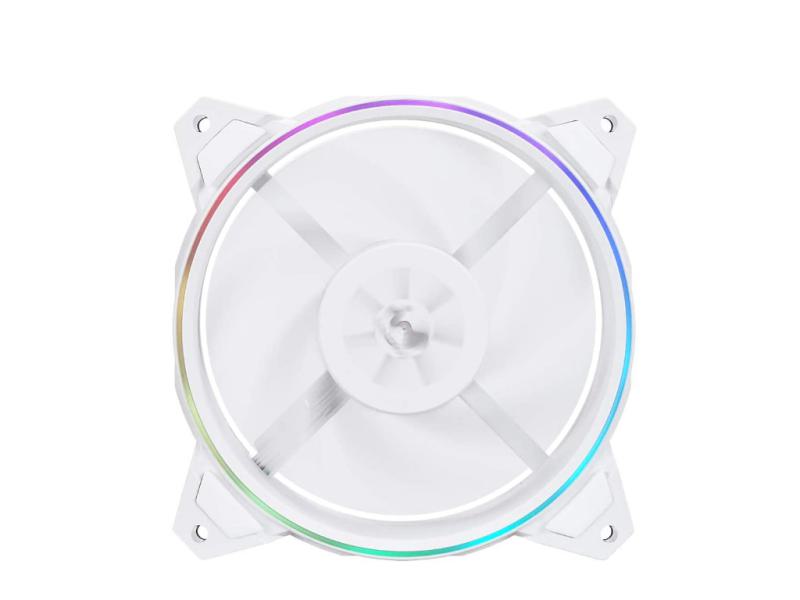 In Win - Sirius Pure (ASP120) - TriplePack - 3x 120mm RGB Gehäuselüfter - Farbe: Weiß In Win - Sirius Pure (ASP120) - TriplePack - 3x 120mm RGB Gehäuselüfter - Farbe: Weiß