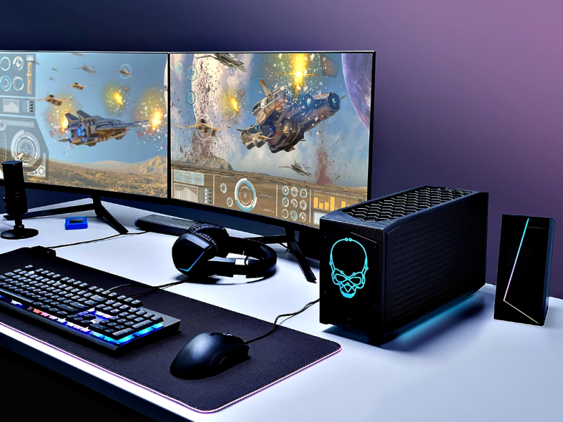 Intel NUC 12 Extreme Kit - Mini PC Barebone - Core i7 12700 - Intel HD Graphics - steuerbare RGB Beleuchtung - Wi-Fi - Bluetooth Intel NUC 12 Extreme Kit - Mini PC Barebone - Core i7 12700 - Intel HD Graphics - steuerbare RGB Beleuchtung - Wi-Fi - Bluetooth