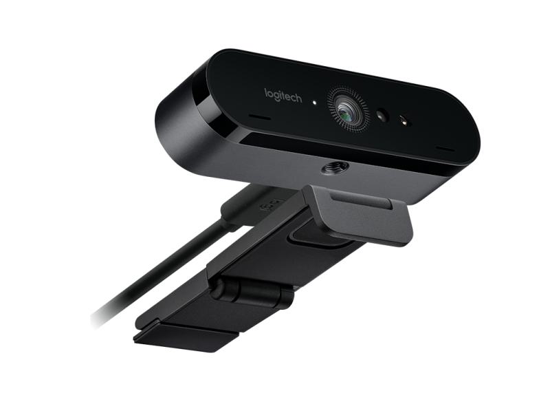 Logitech BRIO ULTRA HD Webcam - 4K - USB-C - HDR - 5x Digizoom - RightLight™ 3 - Bildstabilisator