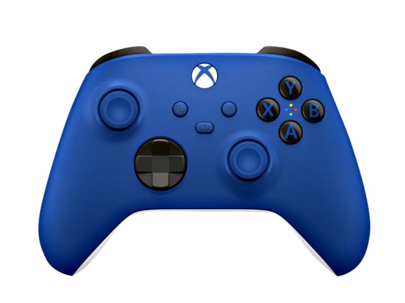 Microsoft XBOX Wireless Controller - für Xbox ONE, Series S/X, Windows 10, Android, Apple iOS - Bluetooth Shock Blue