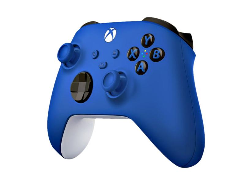 Microsoft XBOX Wireless Controller - für Xbox ONE, Series S/X, Windows 10, Android, Apple iOS - Bluetooth Shock Blue