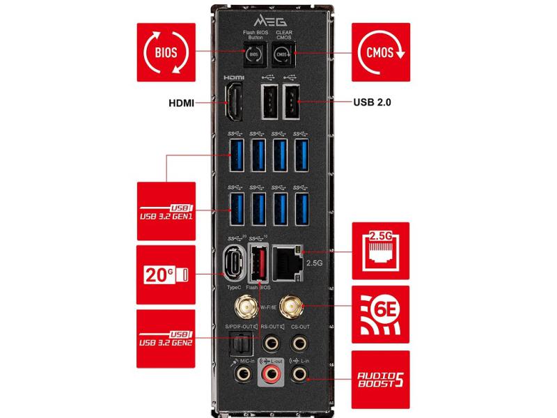 MSI MEG Z590 UNIFY-X - ATX Mainboard - LGA 1200 - USB3.2 - USB C - WI-Fi 6 - 2.5 Gigabit LAN - Bluetooth - 7.1 HD Audio MSI MEG Z590 UNIFY-X - ATX Mainboard - LGA 1200 - USB3.2 - USB C - WI-Fi 6 - 2.5 Gigabit LAN - Bluetooth - 7.1 HD Audio