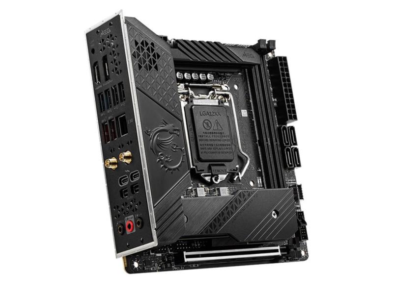 MSI MEG Z590I UNIFY - ITX Mainboard - LGA 1200 - USB3.2 - USB C - WI-Fi - 2.5 Gigabit LAN - Bluetooth - 7.1 HD Audio MSI MEG Z590I UNIFY - ITX Mainboard - LGA 1200 - USB3.2 - USB C - WI-Fi - 2.5 Gigabit LAN - Bluetooth - 7.1 HD Audio