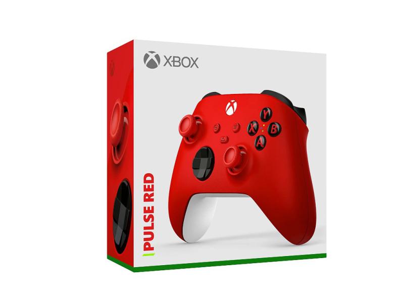 Xbox Wireless Controller - für Xbox ONE, Series S/X, Windows 10, Android, Apple iOS - Bluetooth - Pulse Red Xbox Wireless Controller - für Xbox ONE, Series S/X, Windows 10, Android, Apple iOS - Bluetooth - Pulse Red