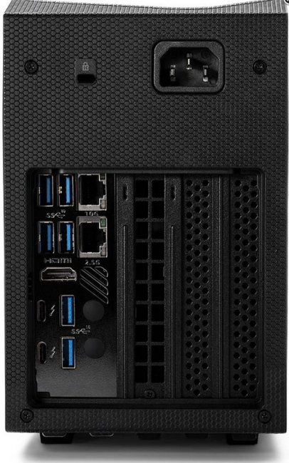 Intel NUC 12 Extreme Kit - Mini PC Barebone - Core i7 12700 - Intel HD Graphics - steuerbare RGB Beleuchtung - Wi-Fi - Bluetooth