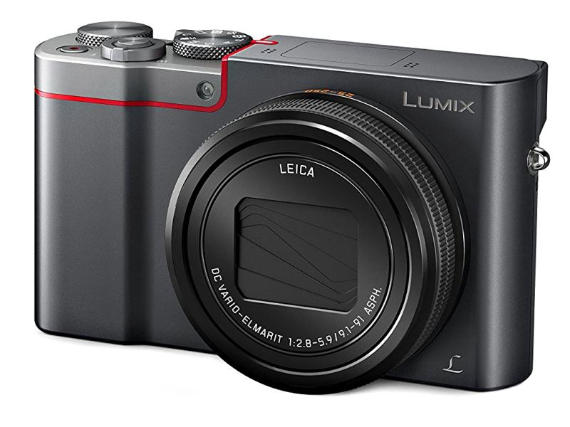 Panasonic Lumix DMC-TZ100 | digitale Kompaktkamera | WiFi/WLAN | HDMI | 20,1 Megapixel  | Full-HD/4K Videos & Fotos| Farbe: silber
