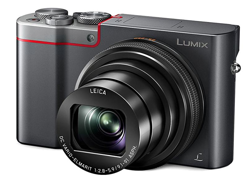 Panasonic Lumix DMC-TZ100 | digitale Kompaktkamera | WiFi/WLAN | HDMI | 20,1 Megapixel  | Full-HD/4K Videos & Fotos| Farbe: silber