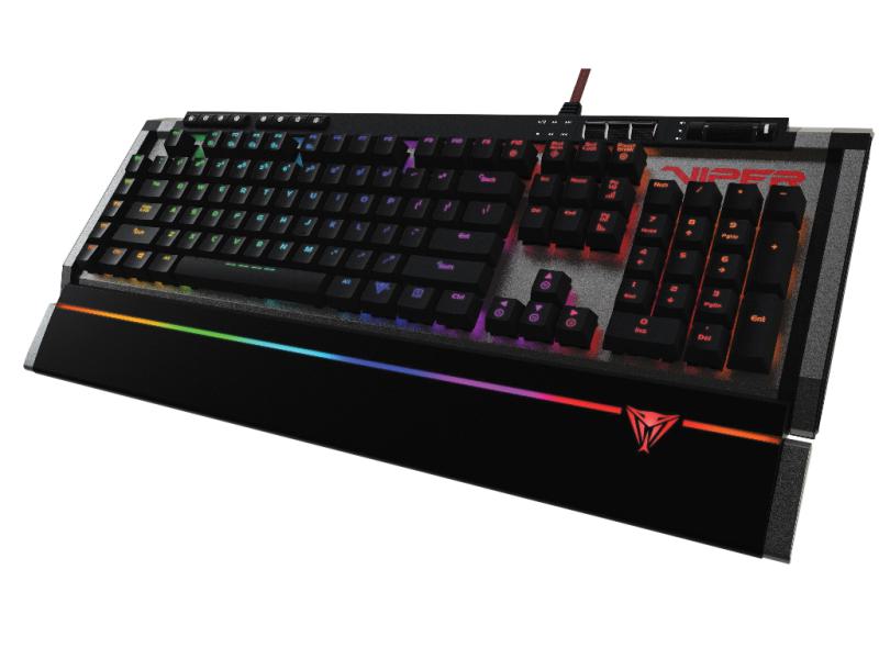 Patriot Viper V770 | mechanische Gamer Tastatur | Kailh Red Switches | RGB Beleuchtung