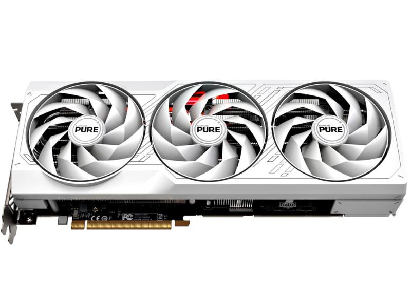 SAPPHIRE PURE Radeon RX 7800XT Gaming OC - 16GB GDDR6 - RDNA3 - Premium VR - White Edition SAPPHIRE PURE Radeon RX 7800XT Gaming OC - 16GB GDDR6 - RDNA3 - Premium VR - White Edition