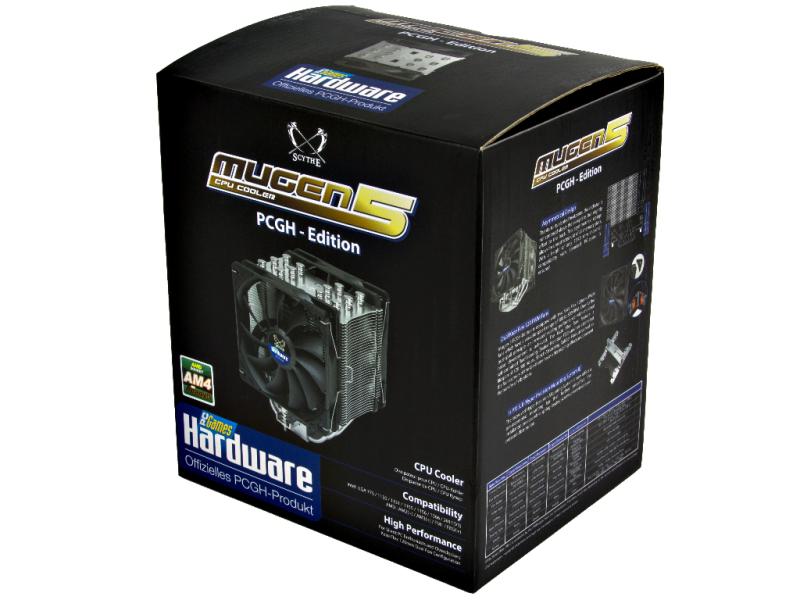 Scythe MUGEN 5 PCGH Edition - CPU Kühler - Multi Sockel (AMD/Intel) Scythe MUGEN 5 PCGH Edition - CPU Kühler - Multi Sockel (AMD/Intel)