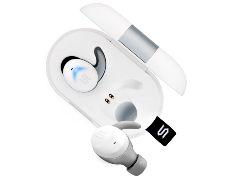 Soul ST-XS2 High Performance Wireless Earbuds - Bluetooth 5.0 - IPX 7 - Siri & Google Assistant support - USB-C Ladebox - Weiß