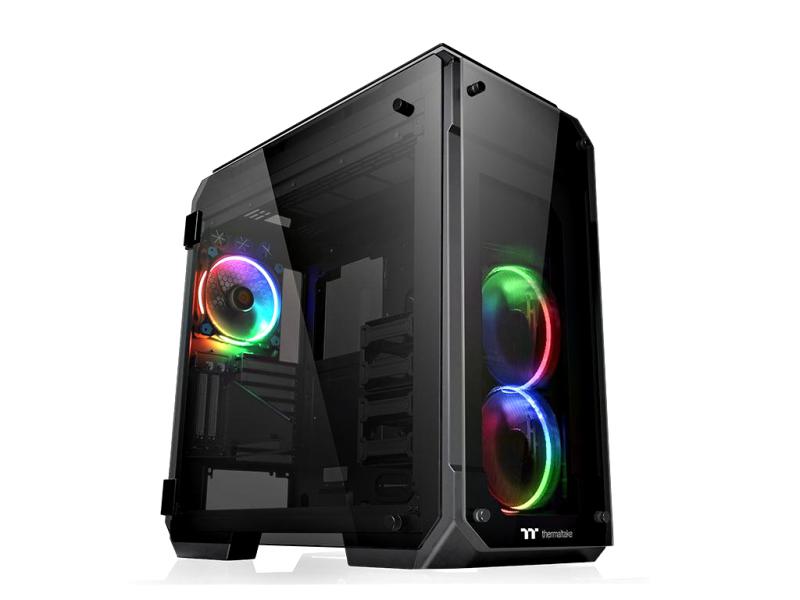 Thermaltake View 71 TG RGB Full-Tower Gehäuse | getöntes Echtglas | RGB Lüfter Thermaltake View 71 TG RGB Full-Tower Gehäuse | getöntes Echtglas | RGB Lüfter