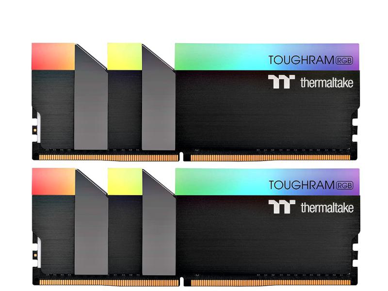 Thermaltake TOUGHRAM RGB - 16GB (2x8GB) DDR4 Gamer Ram - RGB Beleuchtung - Aluminium Heatspreader - 3000MHz - CL16