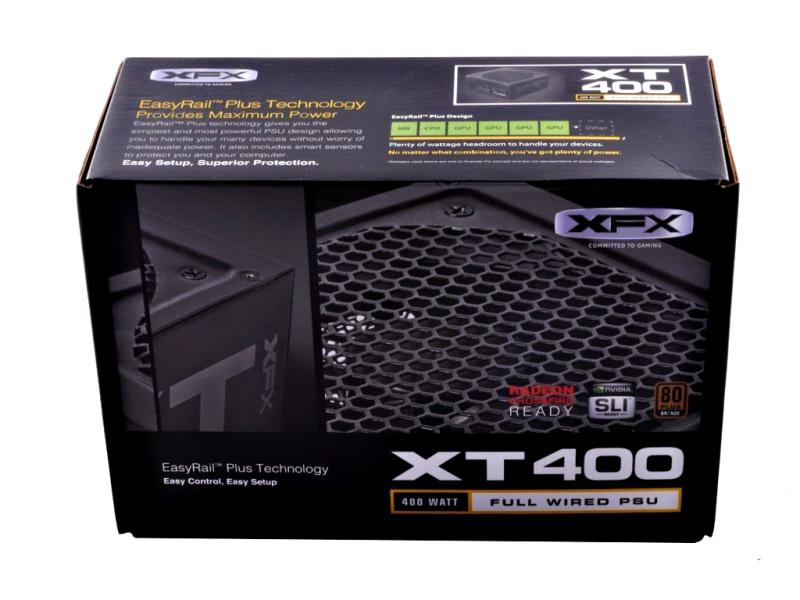 XFX XT 400 | 400W ATX Netzteil | 80PLUS Bronze | non modular | Single Rail