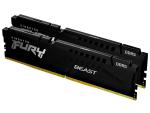 KINGSTON FURY Beast - 32GB (2x16GB) DDR5 Gamer Ramkit - ALU Heatspreader - 5600MHz - CL40 - XMP3.0
