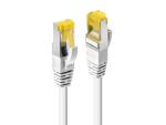 Lindy Patchkabel Cat.6A Stecker/Cat.7 Rohkabel - 10m - RJ45 S/FTP LSZH - Netzwerkkabel - weiß