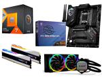 Gaming PC Aufrüstkit - AMD Ryzen 7 7800X3D + RGB Wasserkühlung + B650 Mainboard + 32GB RGB DDR5 Ram