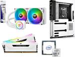 Gaming PC Aufrüstkit White - Intel Core i9 10900KF 10-Kern CPU - Tt RGB AiO Wasserkühlung - NZXT N7 Z490 Mainboard - 32GB Corsair RGB DDR4 Ram